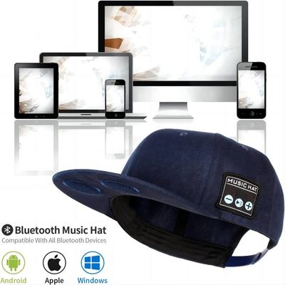 Do chapéu audio dos esportes de Bluetooth bateria 1000mah incorporado com 24 horas de tempo da música, livre aos telefonemas para atividades exteriores