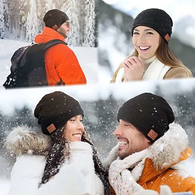B5 música Beanie Hat com bluetooth, equipamento sem fio do calor do orador do bluetooth para escalar, Biking.