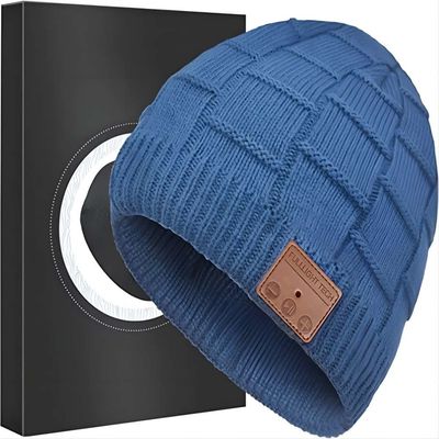 Estéreo sem fio do chapéu HD de Bluetooth de lãs construído em Mic Christmas Electronic Gifts