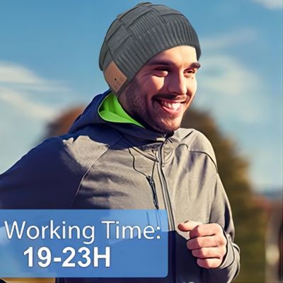 Motociclismo Biking de Bluetooth Beanie Hat Music Hat For do módulo dos fones de ouvido de Wrieless