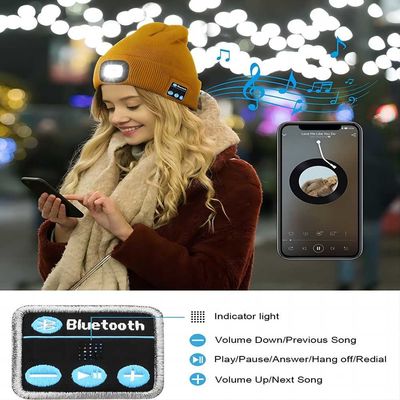Chapéu gasto da câmera de Bluetooth Boday Wearable com horas da vida da bateria da visão noturna 4 - 6