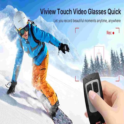 Vidros de segurança da gravação de vídeo de G2S-16G FHD 1080P com controlador remoto Motorcycle Riding