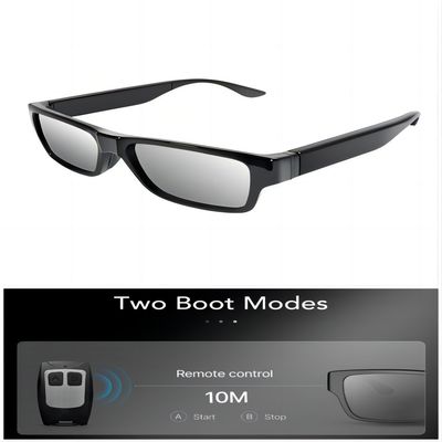 2.4G o controlador remoto Mini Camera Video Sunglasses Taking representa a gravação de vídeo