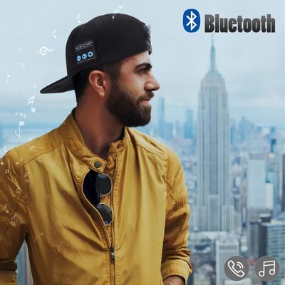 Chapéu da música de Bluetooth para o partido skateboarding do basebol, o aniversário, o desgaste no dia a dia ou o presente fresco
