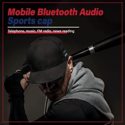 Chapéu da música de Bluetooth para o partido skateboarding do basebol, o aniversário, o desgaste no dia a dia ou o presente fresco