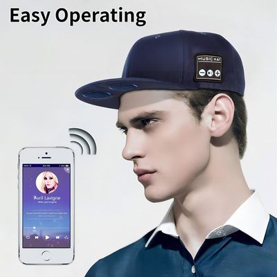 Do chapéu audio dos esportes de Bluetooth bateria 1000mah incorporado com 24 horas de tempo da música, livre aos telefonemas para atividades exteriores