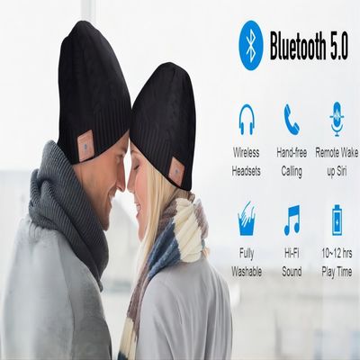Oradores sem fio de Bluetooth Beanie Hat With HD dos telefonemas do orador, presentes