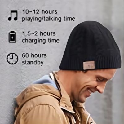 Oradores sem fio de Bluetooth Beanie Hat With HD dos telefonemas do orador, presentes