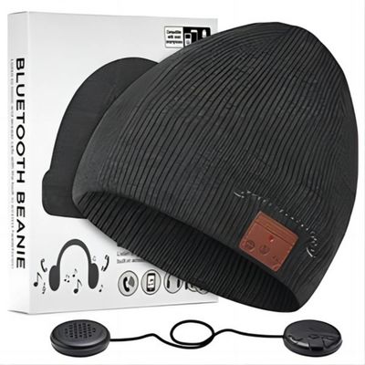 telefonemas Mão-livres da câmera B5 do chapéu do Beanie de Bluetooth da Multi-função/música/calor/gravação para a caça do inverno, correndo