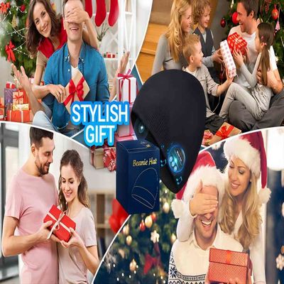 pares ajustáveis de Beanie Bluetooth Hat Easy To da música 3in1 com Smartphone