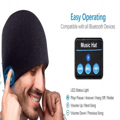 Tecnologia sem fio do chapéu do beanie dos presentes do Natal para a neve arrebatadora de esqui de passeio do corredor da família