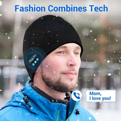 Tecnologia sem fio do chapéu do beanie dos presentes do Natal para a neve arrebatadora de esqui de passeio do corredor da família