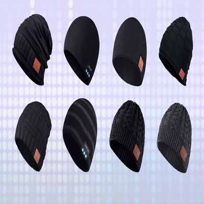 Apreciação dupla da música dos oradores de B5 Bluetooth 5,0 Beanie Hat With Wireless Headphone