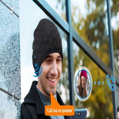 Viview Beanie Music Hat com o chapéu ajustável do bluetooth do orador do bluetooth para esportes exteriores esqui do inverno, caça