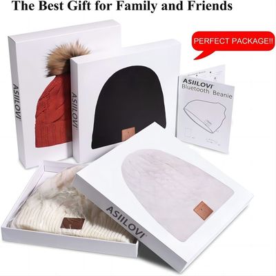 Patinagem caminhando telefonemas livres de Bluetooth Beanie Hat Music Playing Hands da equitação