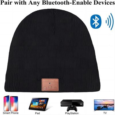 Patinagem caminhando telefonemas livres de Bluetooth Beanie Hat Music Playing Hands da equitação