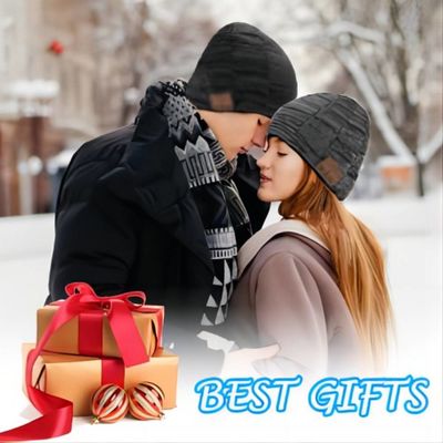 Beanie Hat com Bluetooth, fones de ouvido de Bluetooth para fazer a telefone a música calls&amp;play para movimentar-se, alpinismo, esporte da canoa