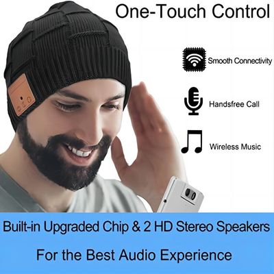 Versão sem fio 5,0 Giftbox de Viview Beanie Hat BT que aprecia a chamada Mão-livre do calor da música para movimentar-se, presentes especiais