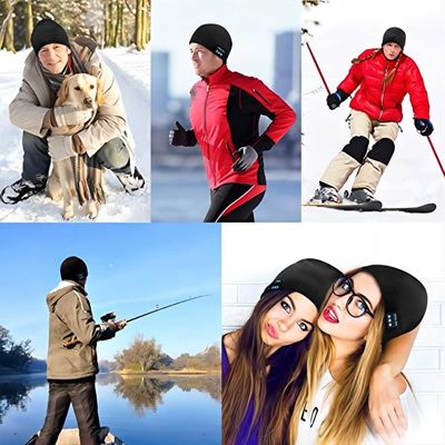 Versão sem fio 5,0 Giftbox de Viview Beanie Hat BT que aprecia a chamada Mão-livre do calor da música para movimentar-se, presentes especiais