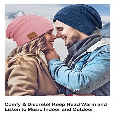 Chapéu do Beanie da música, presentes para homens, mulheres, meninos adolescentes, menina adolescente, Stuffer original Mens Womens Him da meia do Natal da tecnologia