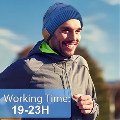 Presentes da tecnologia de Bluetooth Beanie Headphones Hat Unique Christmas