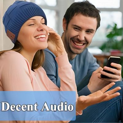 Bluetooth Beanie Hat Knit Music Hat sem fio para o ciclismo, patinagem artística, caminhando
