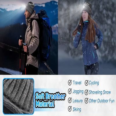Tampão da lanterna elétrica de Bluetooth da bateria de Rechargable para a neve da pá da pesca da noite