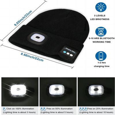 Tampão de Bluetooth com luz, os fones de ouvido sem fio &amp; o farol como grandes presentes para homens, mulheres, Teenages