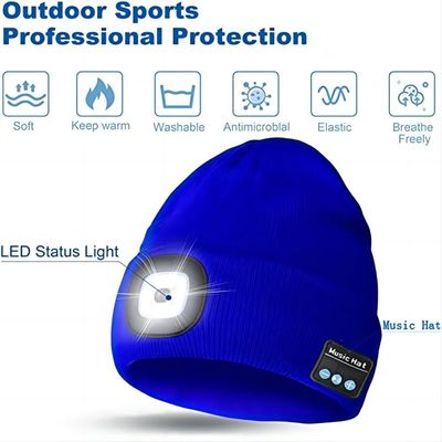 A motocicleta que monta a câmera 2LED do chapéu de Bluetooth ilumina o ponto de vista 100° à gravação