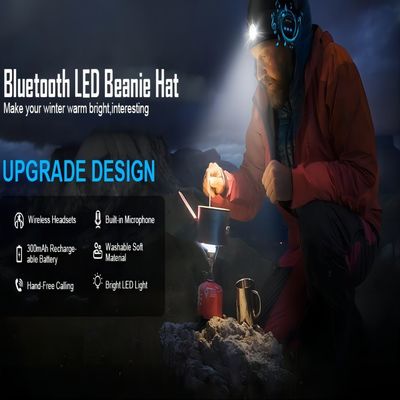 A motocicleta que monta a câmera 2LED do chapéu de Bluetooth ilumina o ponto de vista 100° à gravação