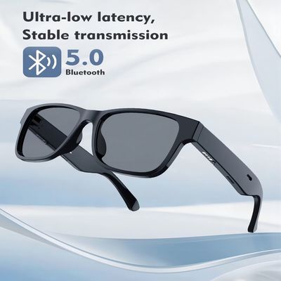 Mulheres Bluetooth Sunglasss dos homens com oradores e da música aberta da orelha de Mics vidros espertos audio